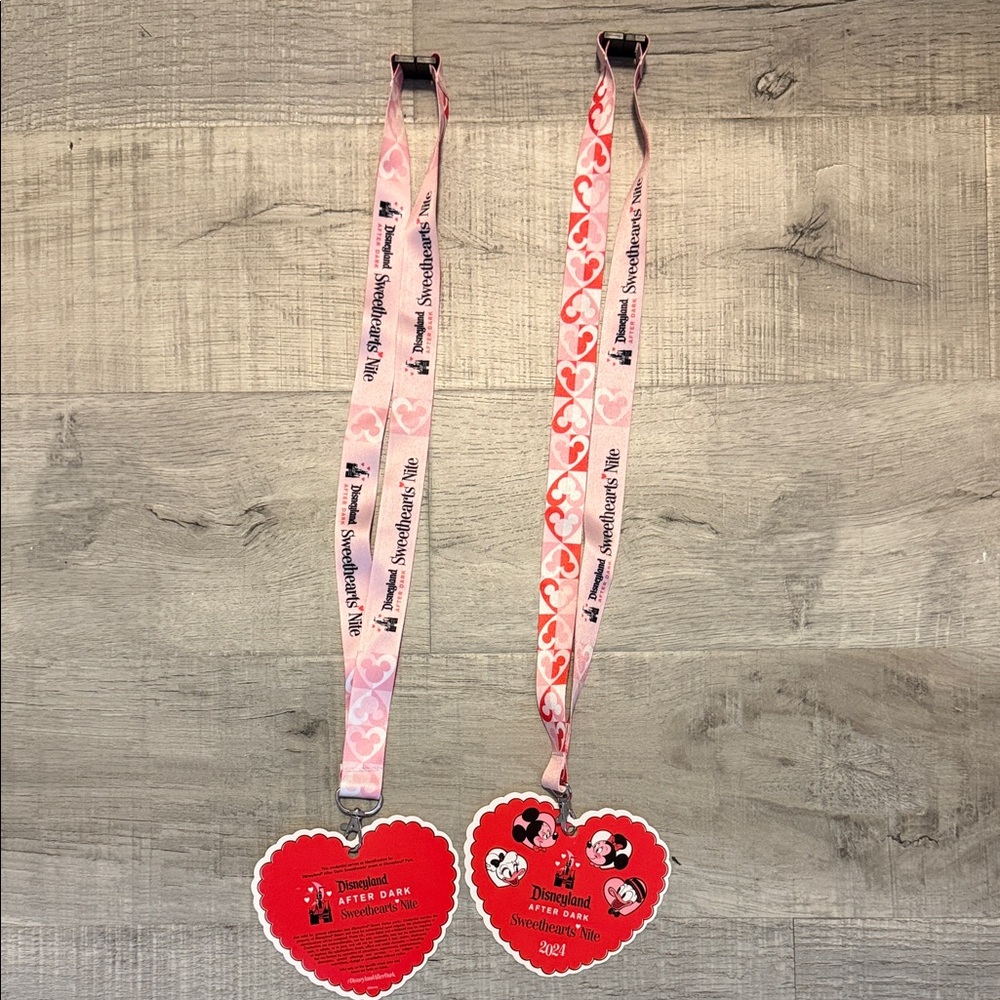 Disneyland Sweethearts Nite Lanyards - Picture 1 of 3